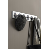 Present Time - Coatrack Rizar Large - Zwart & Wit