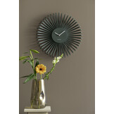 Karlsson - Wandklok Polo - Jungle groen- Ø48cm