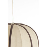Light & Living - Hanglamp ESMIRIA - Ø51x48 cm - Bruin
