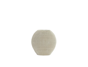 Light & Living - Vaas BUBIO - 41x13x39.5 cm - Wit