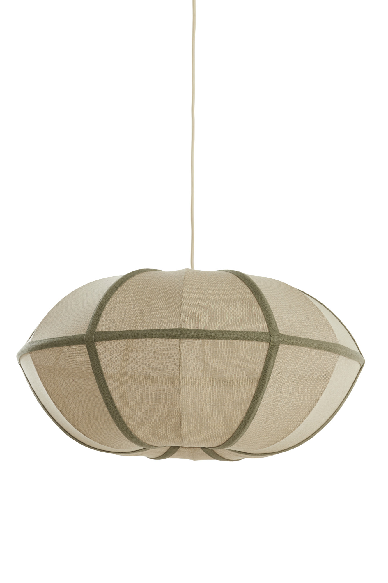 Light & Living - Hanglamp MIRELYS - Ø61x30 cm - Bruin