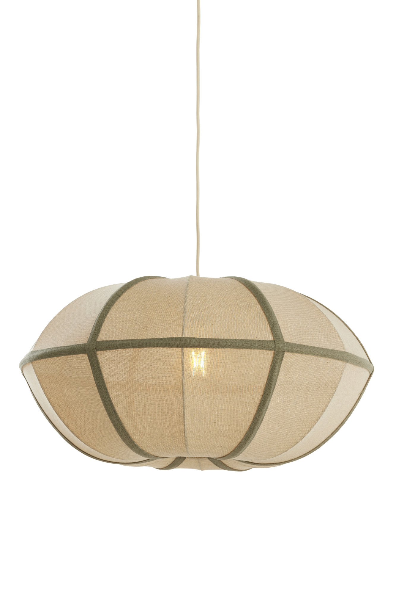 Light & Living - Hanglamp MIRELYS - Ø61x30 cm - Bruin