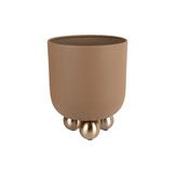 Present Time - Bloempot Estilo Large - Mocha brown