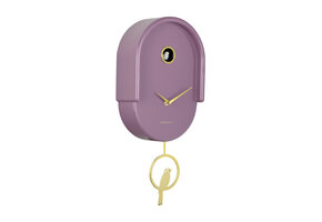 Karlsson - Wandklok Tweet - Light mauve