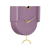 Karlsson - Wandklok Tweet - Light mauve