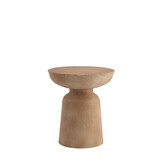 Light & Living - Bijzettafel BENISSA - Ø38x42 cm - Wit