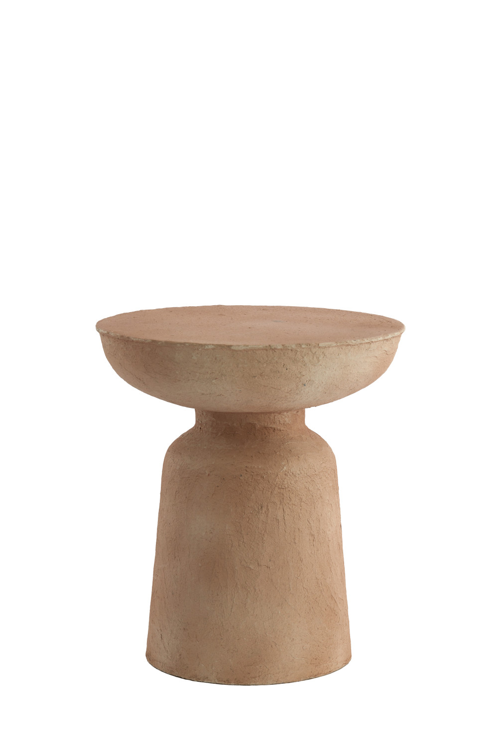 Light & Living - Bijzettafel BENISSA - Ø38x42 cm - Wit