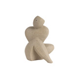 Present Time - Beeld Abstracto Tip Large - Zachtbruin