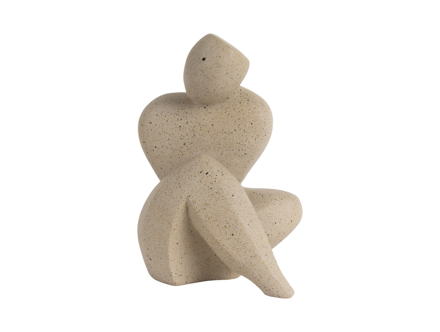 Present Time - Beeld Abstracto Tip Large - Zachtbruin