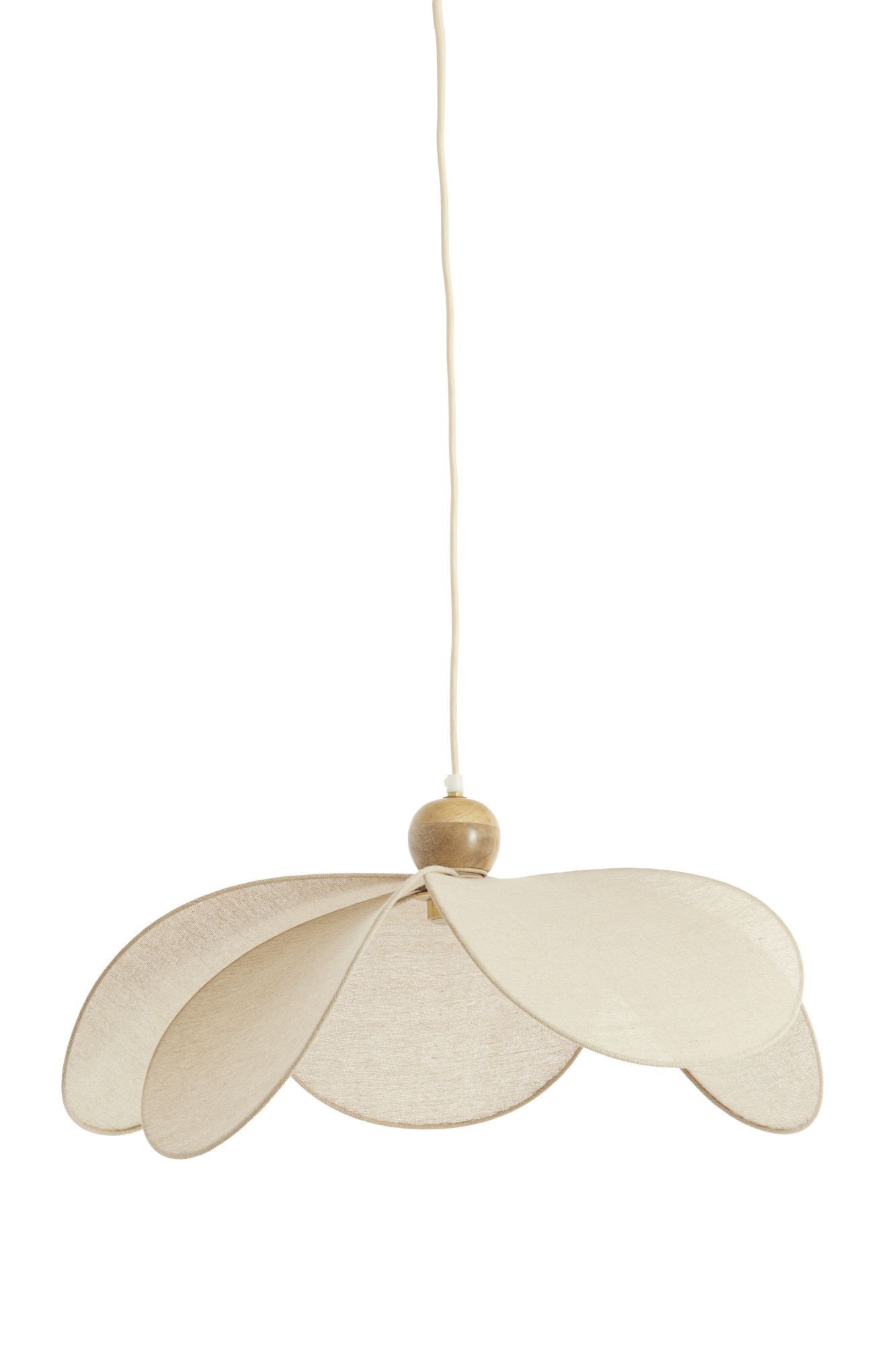 Light & Living - Hanglamp LAVRIRIA - Ø60x30 cm - Bruin