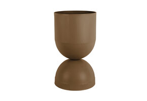 Present Time - Bloempot Tonar Large - Mocha brown