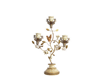 Light & Living - Kandelaar SORYN - 29.5x12.5x44 cm - Oranje