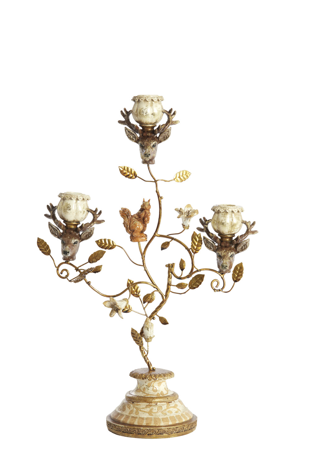 Light & Living - Kandelaar SORYN - 29.5x12.5x44 cm - Oranje