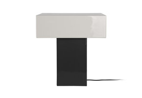 Leitmotiv - Tafellamp Grato Recto - Black w. warm grey