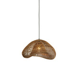 Light & Living - Hanglamp JANZUR - 54x52.5x30.5 cm - Bruin