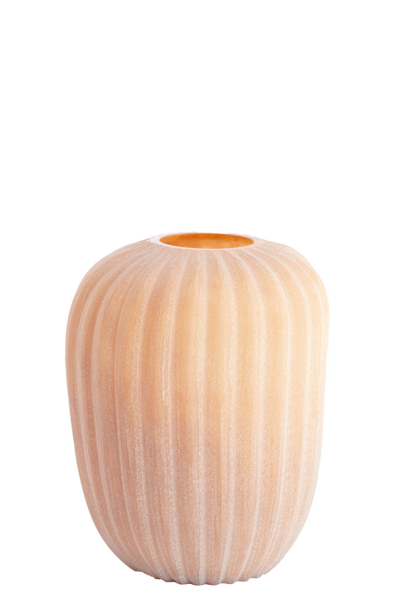 Light & Living - Vaas ARAGON - Ø29x38 cm - Geel