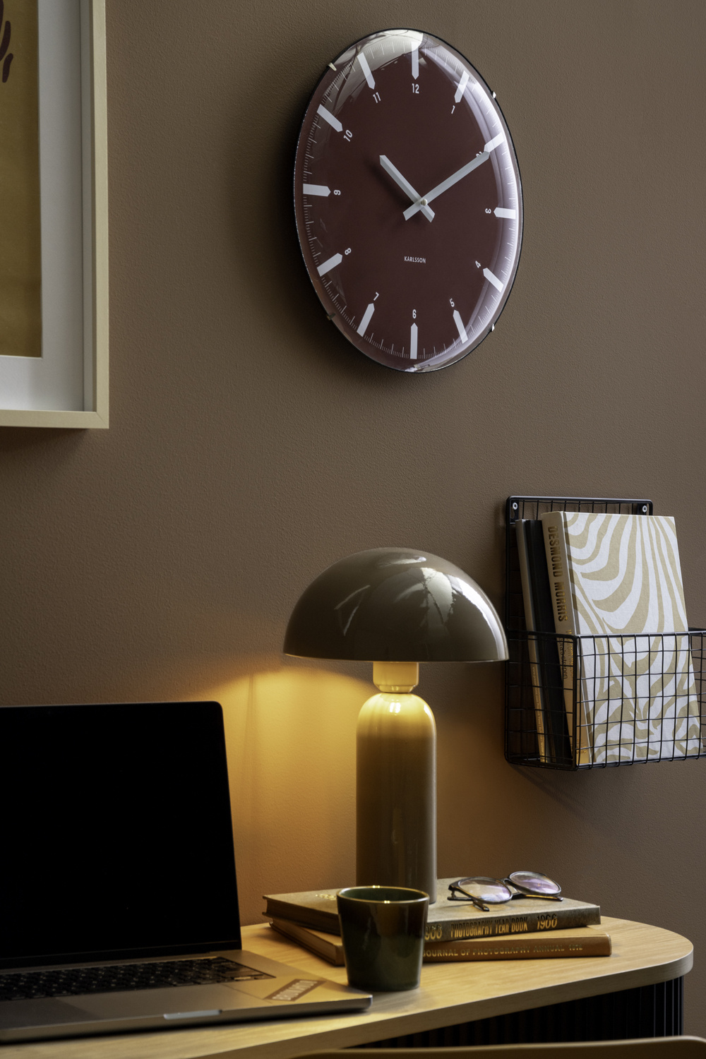 Leitmotiv - Tafellamp Atrayente - Mocha brown