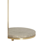 Light & Living - Bijzettafel LEDA - Ø26x76 cm - Bruin