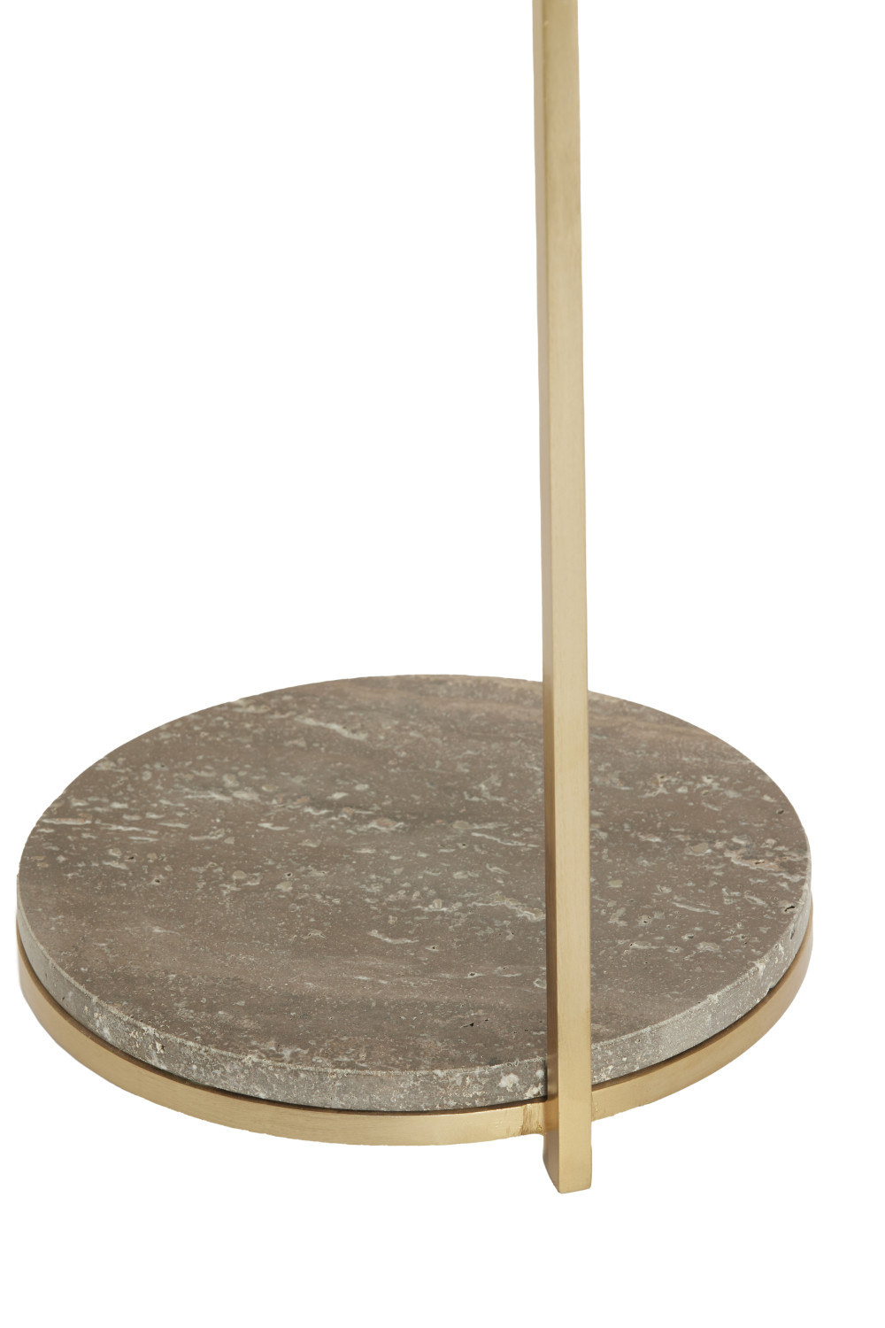 Light & Living - Bijzettafel LEDA - Ø26x76 cm - Bruin