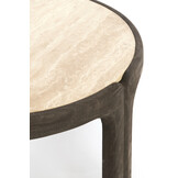 Light & Living - Salontafel ALI - Ø75x40 cm - Grijs