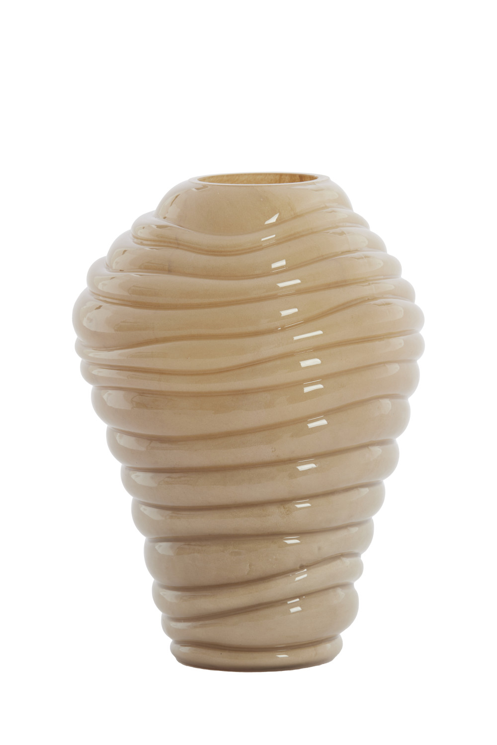 Light & Living - Vaas FENLOR - Ø18x25 cm - Bruin