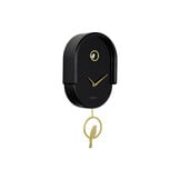 Karlsson - Wandklok Tweet - Zwart