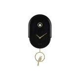 Karlsson - Wandklok Tweet - Zwart