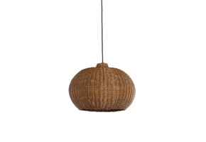 Light & Living - Hanglamp MELZOR - Ø45x32 cm - Bruin