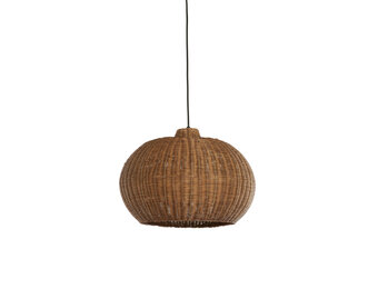 Light & Living - Hanglamp MELZOR - Ø45x32 cm - Bruin