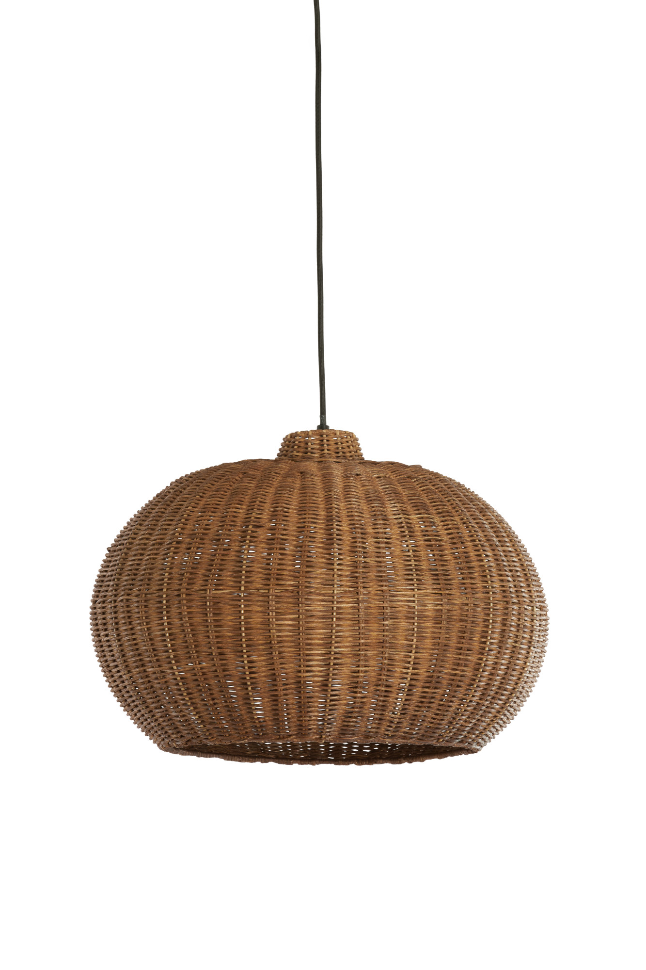 Light & Living - Hanglamp MELZOR - Ø45x32 cm - Bruin