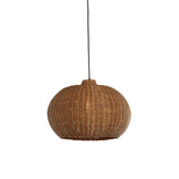 Light & Living - Hanglamp MELZOR - Ø45x32 cm - Bruin
