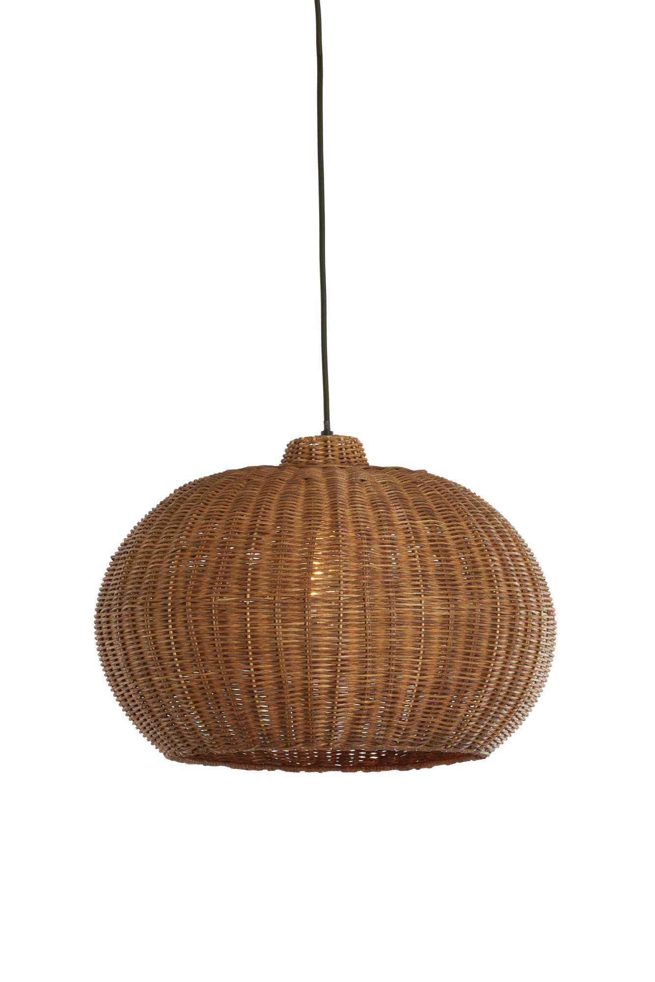 Light & Living - Hanglamp MELZOR - Ø45x32 cm - Bruin