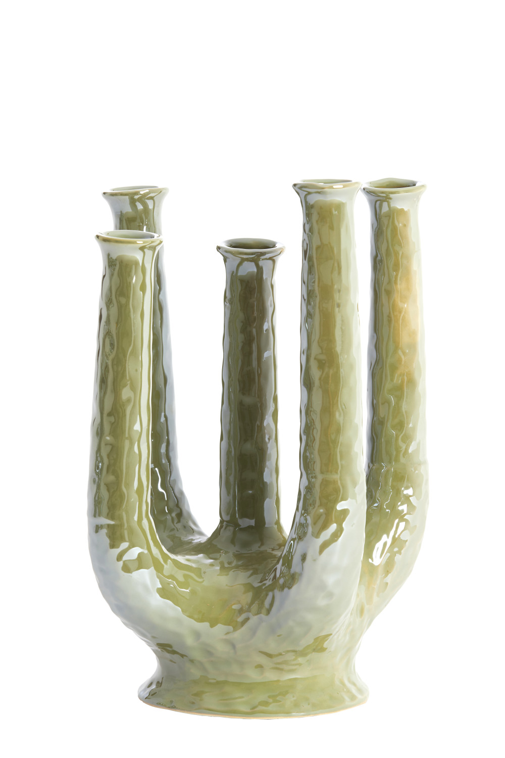 Light & Living - Vaas LEONJO - 24x18x36 cm - Groen