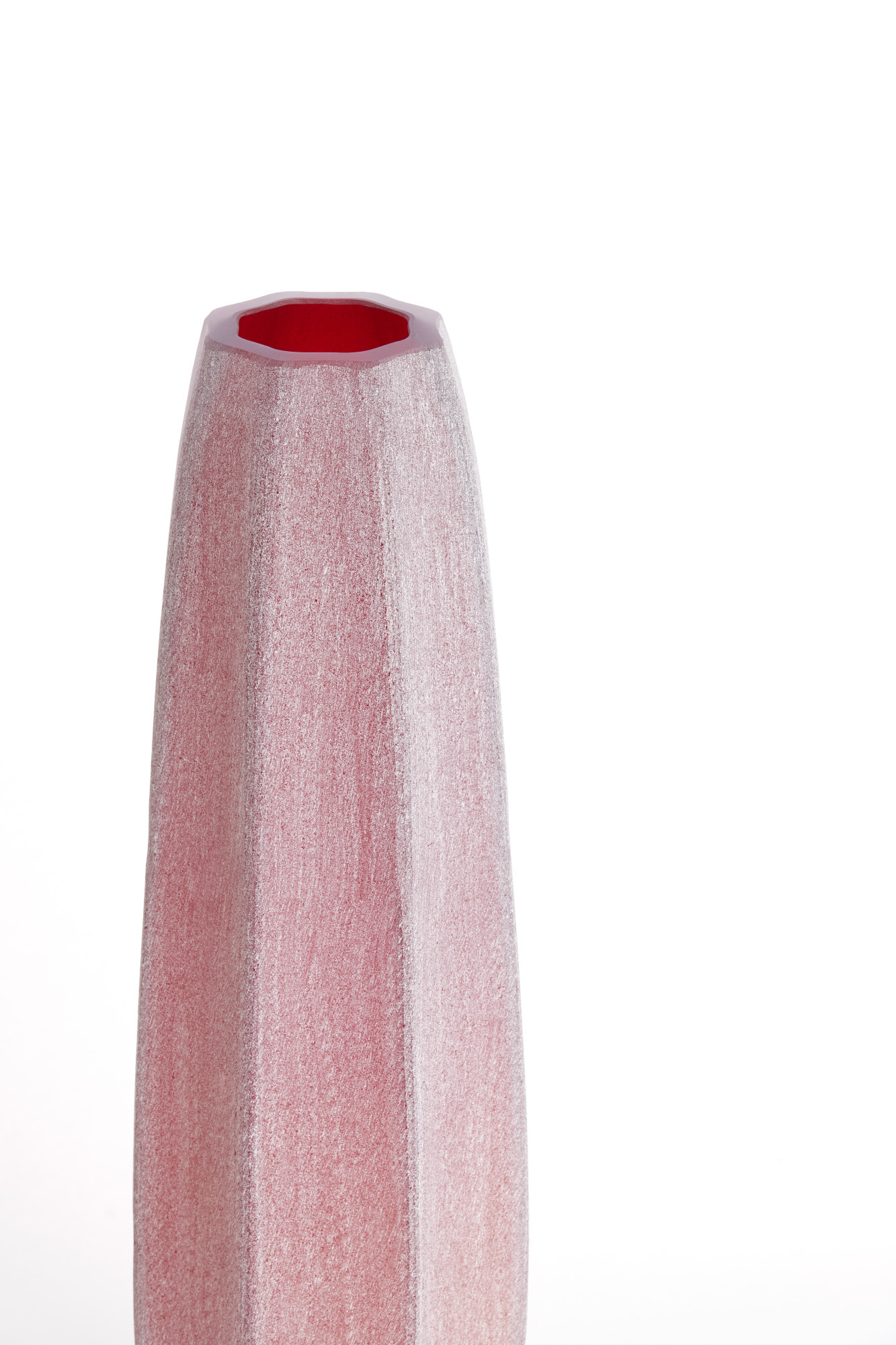 Light & Living - Vaas BRADLEY - Ø17x60 cm - Rood