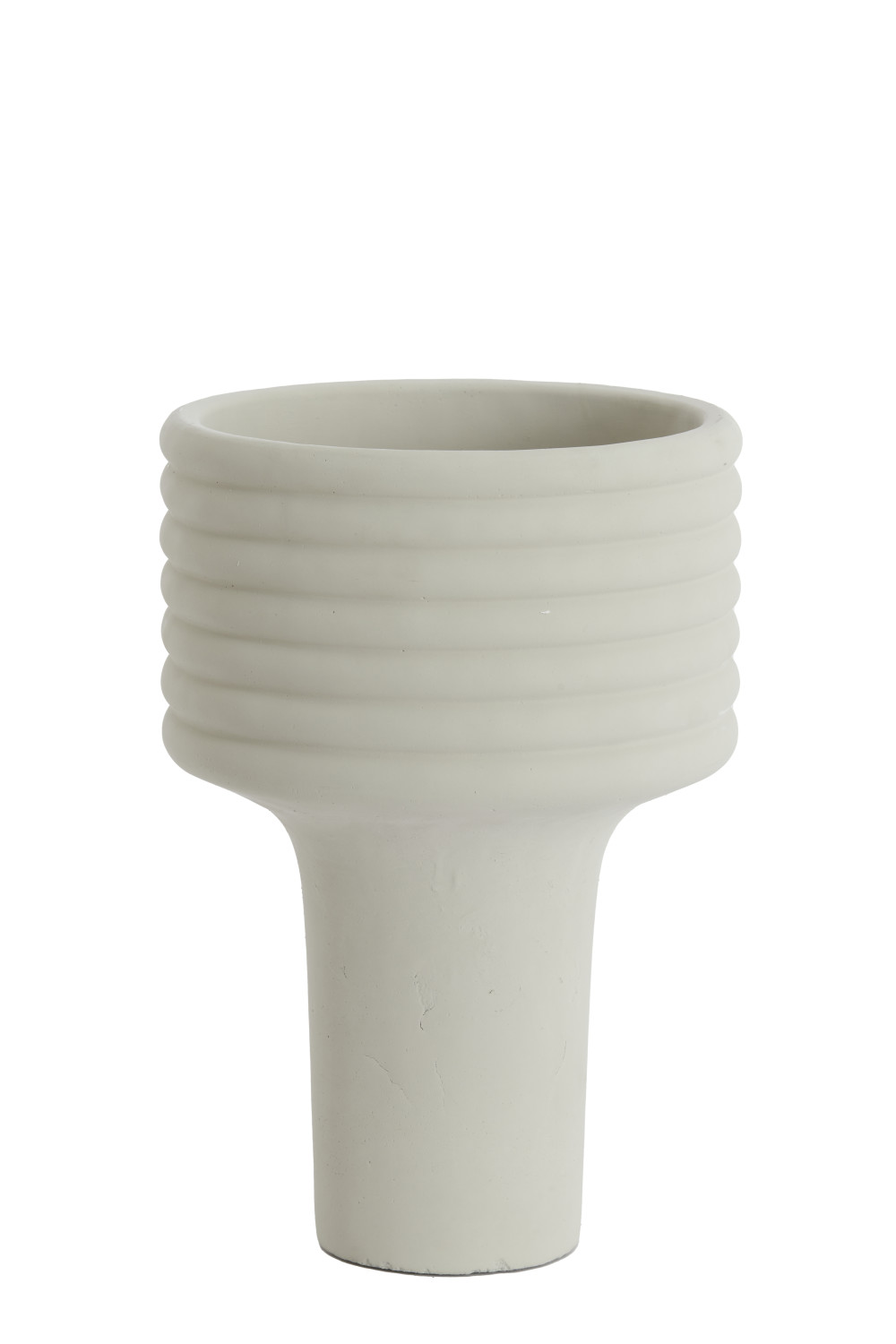 Light & Living - Vaas SYLVA - Ø24x35 cm - Wit