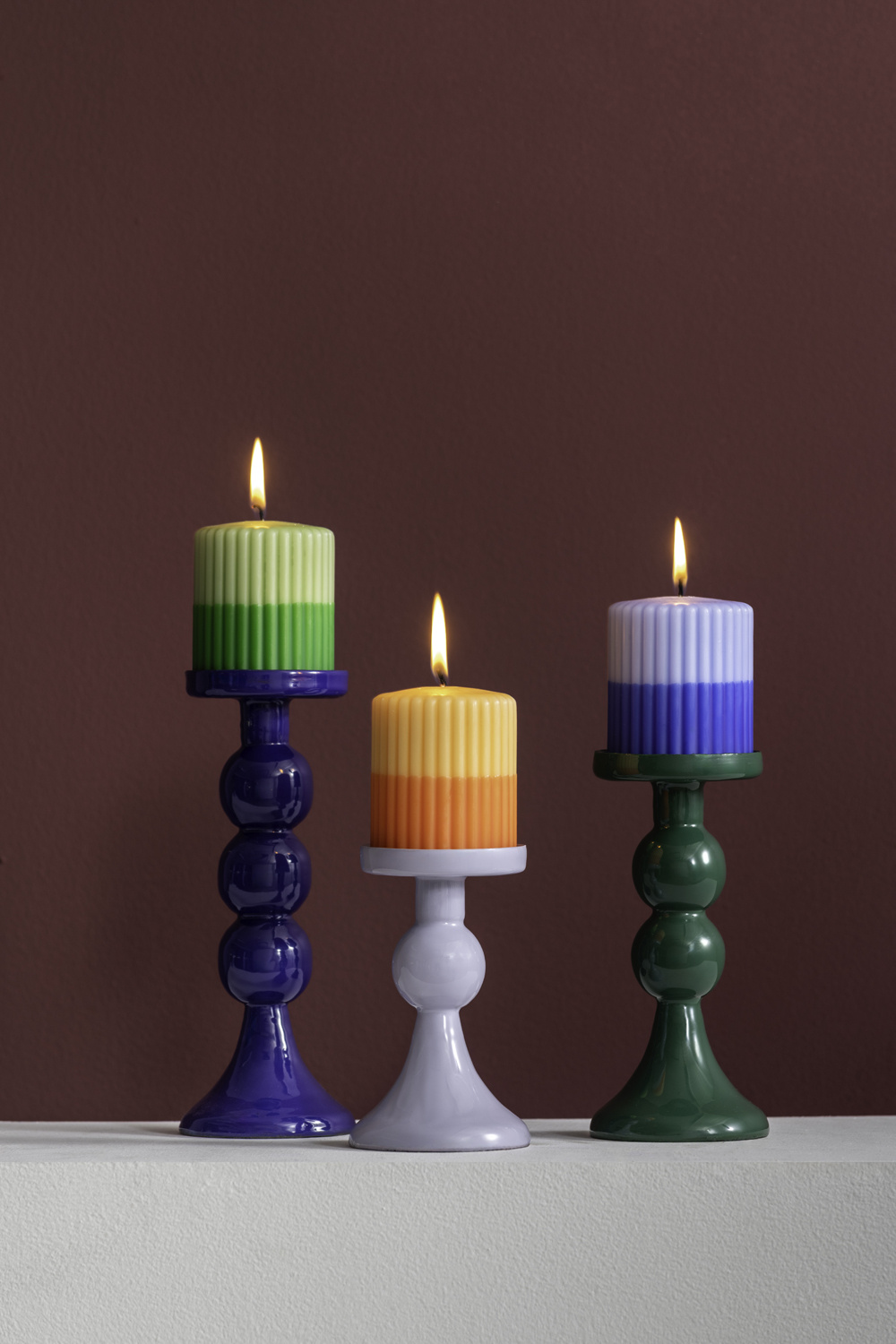 Present Time - Kandelaar Funky Small - Zachtpaars