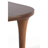 Light & Living - Bijzettafel ZULIO - Ø48x50 cm - Bruin