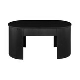 Leitmotiv - Bankje Estriado - Zwart