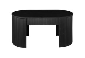 Leitmotiv - Bankje Estriado - Zwart