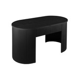 Leitmotiv - Bankje Estriado - Zwart