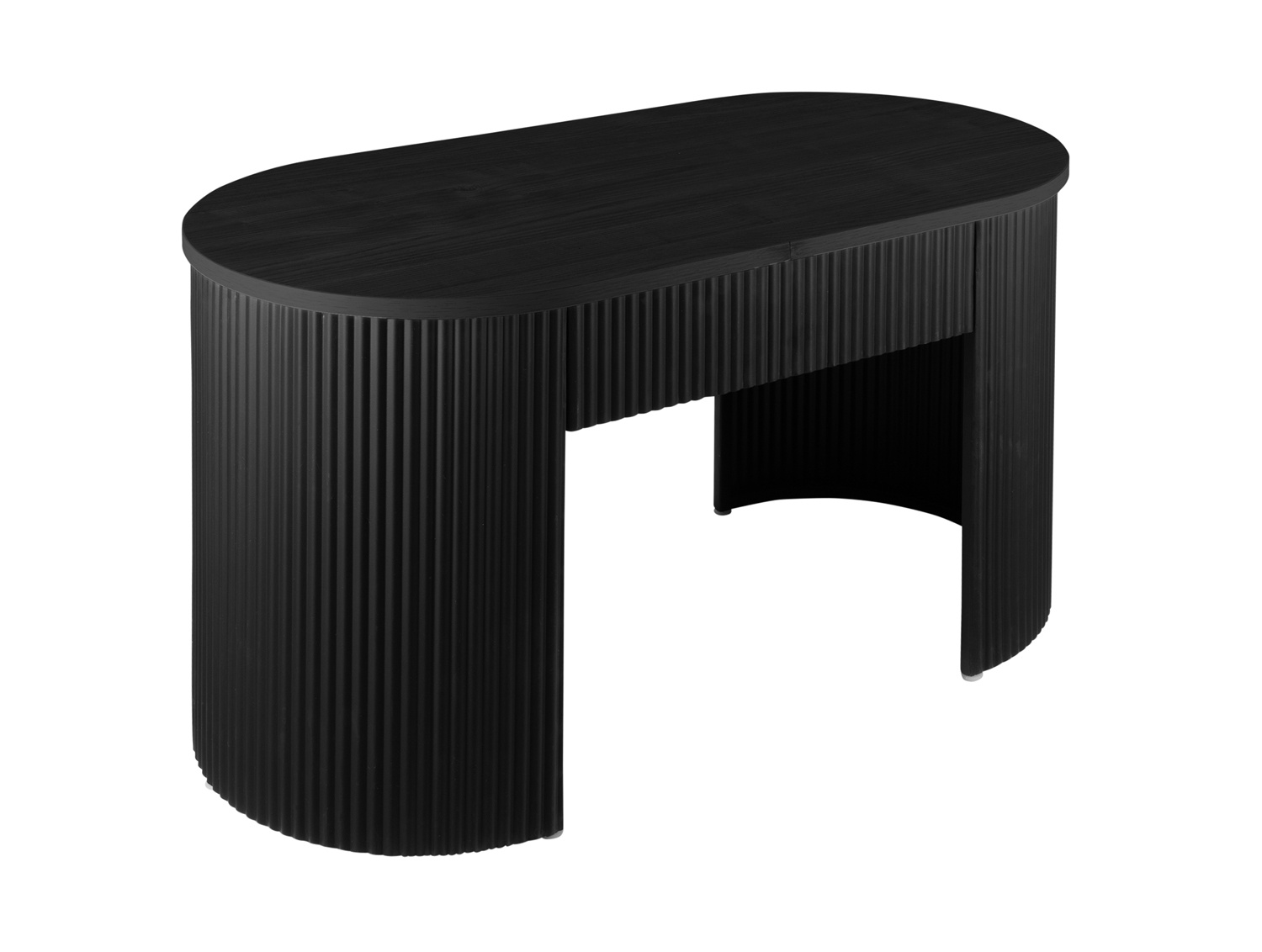 Leitmotiv - Bankje Estriado - Zwart