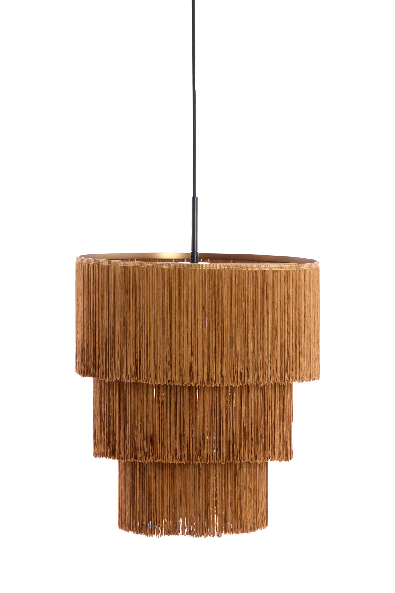 Light & Living - Hanglamp MALAIKA - Ø45x50 cm - Bruin