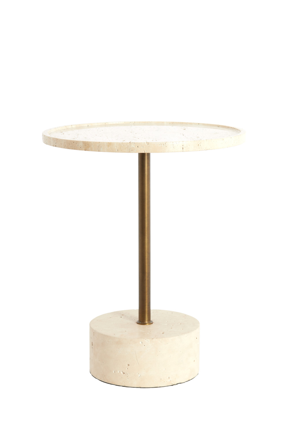 Light & Living - Bijzettafel CIVITA - Ø41x53 cm - Bruin