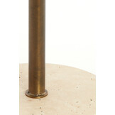 Light & Living - Bijzettafel CIVITA - Ø41x53 cm - Bruin