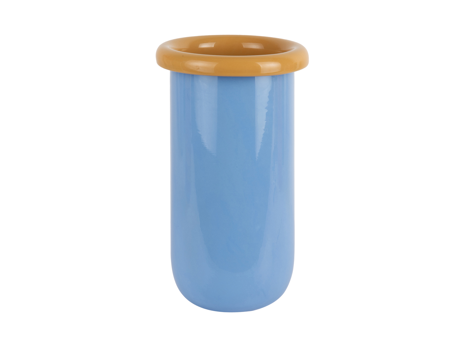 Present Time - Vaas Plegado M - Mango yellow & soft blue