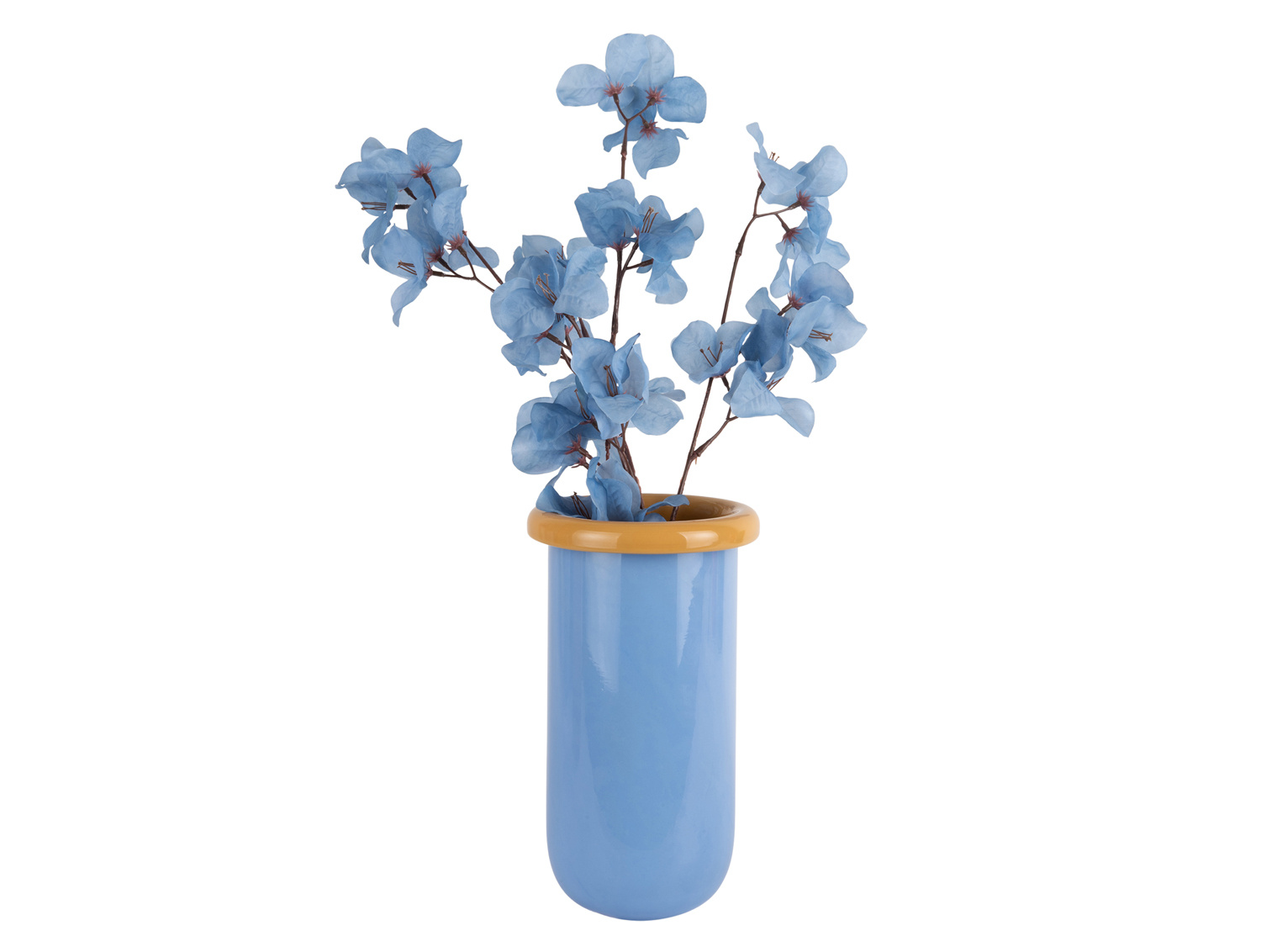 Present Time - Vaas Plegado M - Mango yellow & soft blue