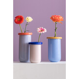 Present Time - Vaas Plegado M - Mango yellow & soft blue