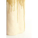 Light & Living - Vaas FLOVILLA - 12x9.5x30 cm - Wit