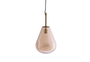 Light & Living - Hanglamp LEONA - Ø33x43 cm - Brons