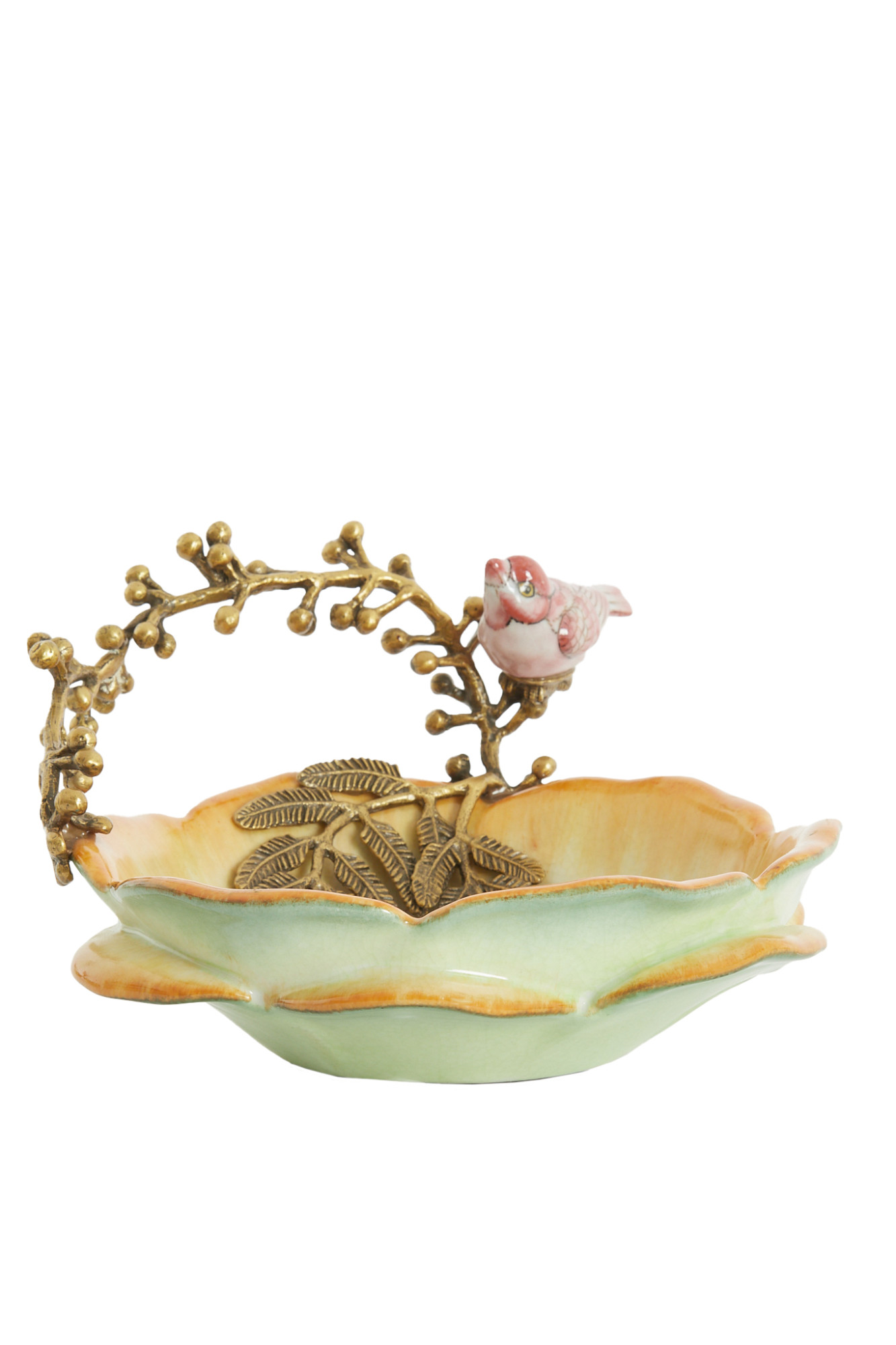 Light & Living - Schaal BIRD - 26.5x20x14 cm - Oranje